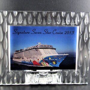 MARQUIS by WATERFORD LEAD CRYSTAL Picture Frame RAINFALL 4 X 6 GERMANY